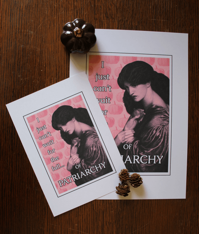 Card "Fall of Patriarchy" - Halloween/Fall Limited Edition