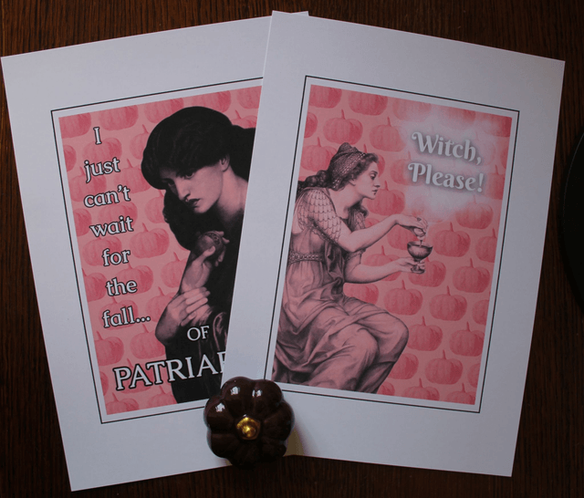 Set of cards - Halloween/Fall Limited Edition