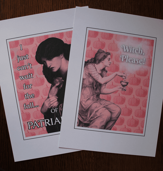 Set of cards - Halloween/Fall Limited Edition